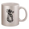 11oz Metallic Silver Mug Thumbnail