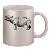 11oz Metallic Silver Mug Thumbnail