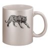 11oz Metallic Silver Mug Thumbnail