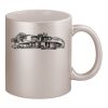 11oz Metallic Silver Mug Thumbnail