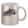 11oz Metallic Silver Mug Thumbnail