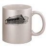 11oz Metallic Silver Mug Thumbnail