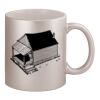 11oz Metallic Silver Mug Thumbnail