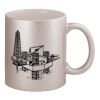 11oz Metallic Silver Mug Thumbnail