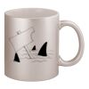 11oz Metallic Silver Mug Thumbnail