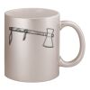 11oz Metallic Silver Mug Thumbnail