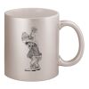 11oz Metallic Silver Mug Thumbnail