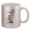 11oz Metallic Silver Mug Thumbnail