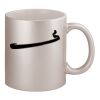 11oz Metallic Silver Mug Thumbnail