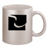 11oz Metallic Silver Mug Thumbnail