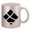 11oz Metallic Silver Mug Thumbnail