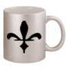 11oz Metallic Silver Mug Thumbnail