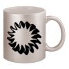 11oz Metallic Silver Mug Thumbnail
