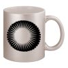 11oz Metallic Silver Mug Thumbnail