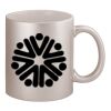 11oz Metallic Silver Mug Thumbnail