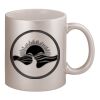 11oz Metallic Silver Mug Thumbnail
