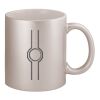 11oz Metallic Silver Mug Thumbnail