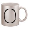 11oz Metallic Silver Mug Thumbnail