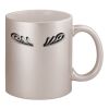 11oz Metallic Silver Mug Thumbnail