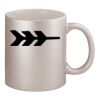 11oz Metallic Silver Mug Thumbnail