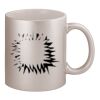 11oz Metallic Silver Mug Thumbnail