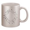 11oz Metallic Silver Mug Thumbnail