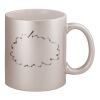 11oz Metallic Silver Mug Thumbnail