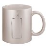 11oz Metallic Silver Mug Thumbnail