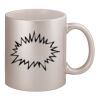 11oz Metallic Silver Mug Thumbnail