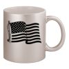 11oz Metallic Silver Mug Thumbnail