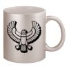 11oz Metallic Silver Mug Thumbnail