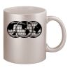 11oz Metallic Silver Mug Thumbnail