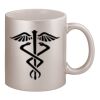 11oz Metallic Silver Mug Thumbnail