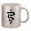 11oz Metallic Silver Mug Thumbnail