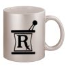 11oz Metallic Silver Mug Thumbnail