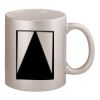 11oz Metallic Silver Mug Thumbnail