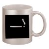 11oz Metallic Silver Mug Thumbnail