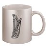11oz Metallic Silver Mug Thumbnail