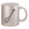 11oz Metallic Silver Mug Thumbnail