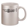 11oz Metallic Silver Mug Thumbnail