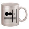 11oz Metallic Silver Mug Thumbnail