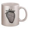 11oz Metallic Silver Mug Thumbnail