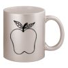 11oz Metallic Silver Mug Thumbnail