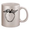 11oz Metallic Silver Mug Thumbnail