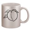 11oz Metallic Silver Mug Thumbnail