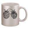11oz Metallic Silver Mug Thumbnail