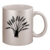 11oz Metallic Silver Mug Thumbnail