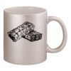 11oz Metallic Silver Mug Thumbnail