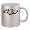 11oz Metallic Silver Mug Thumbnail