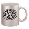 11oz Metallic Silver Mug Thumbnail
